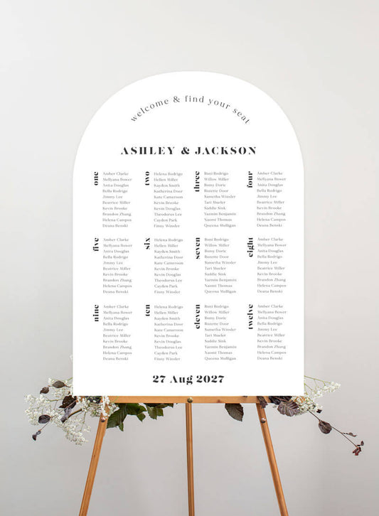 Seating Chart